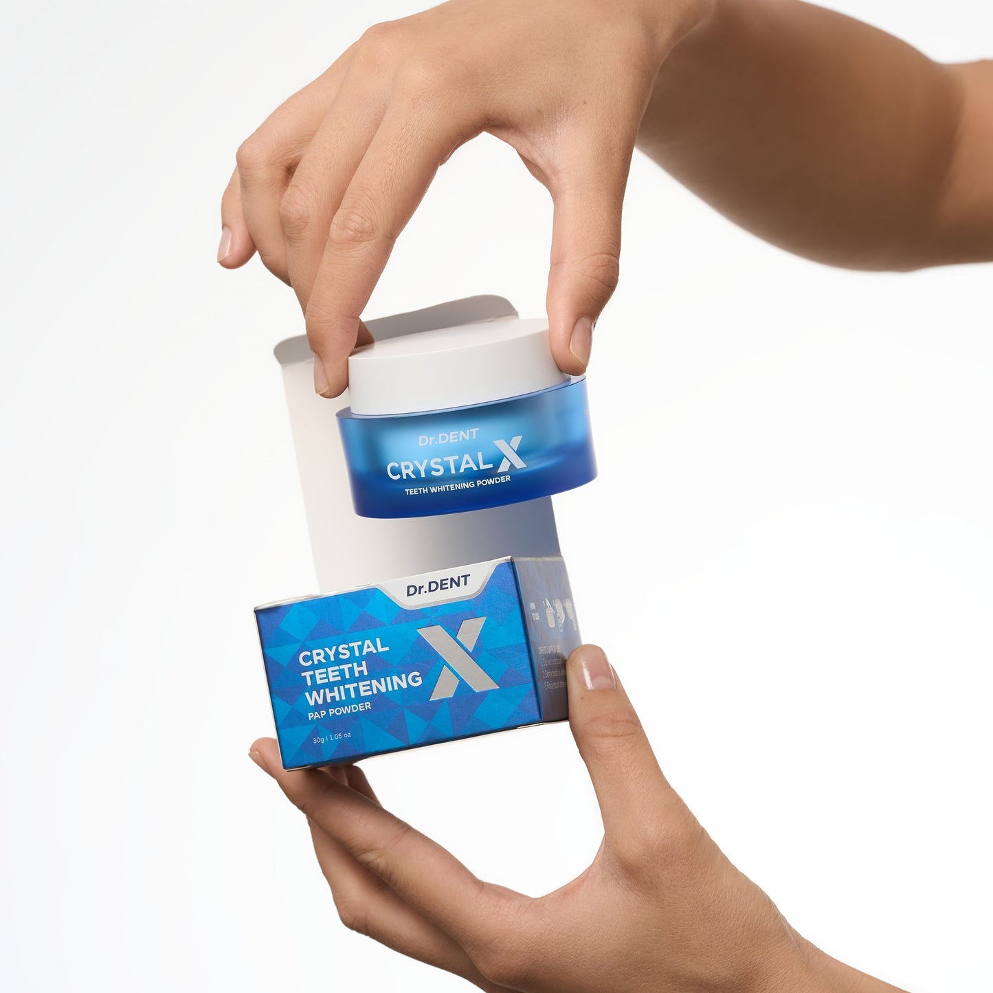 Pó Clareador Dental Crystal X