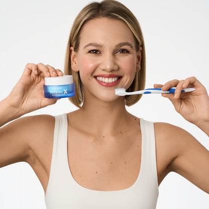 Pó Clareador Dental Crystal X